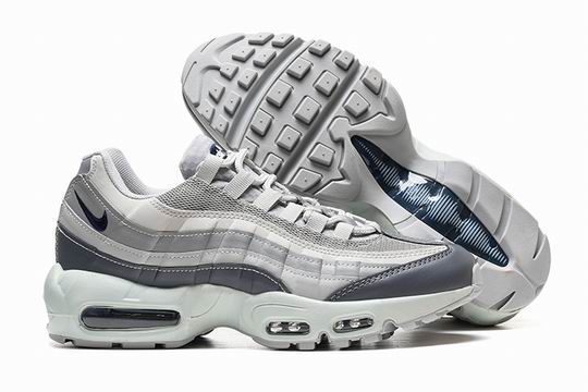 (image for) Nike Air Max 95 Grey Black Swoosh Men's Shoes-24